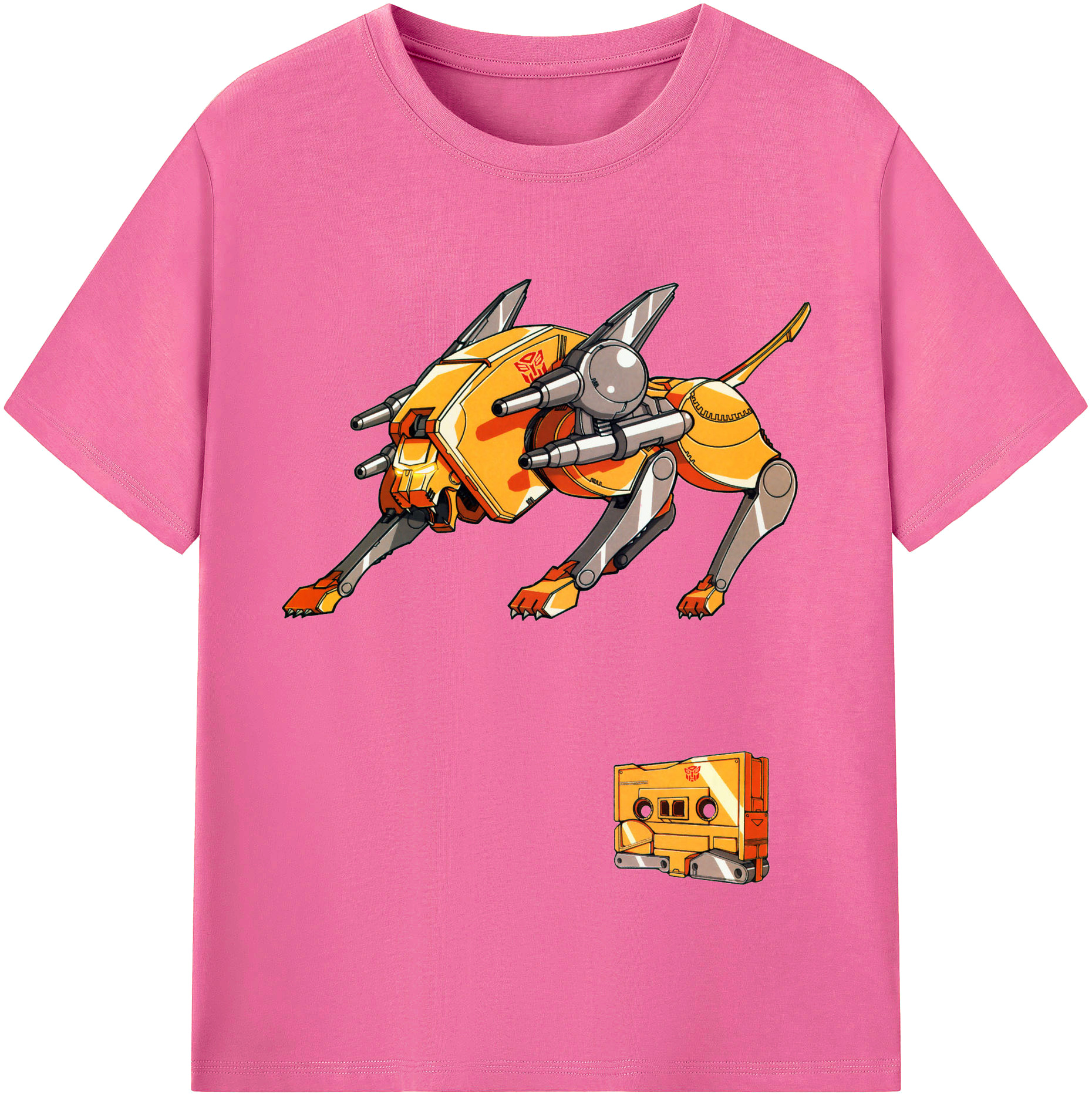 （画像用）  レディースカジュアルプリントTシャツ（綿100％）